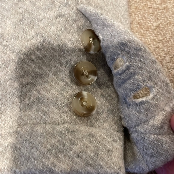 Beautiful Vince Casual Jacket Men Small Soft Gray Italian Fabric - Picture 4 of 7